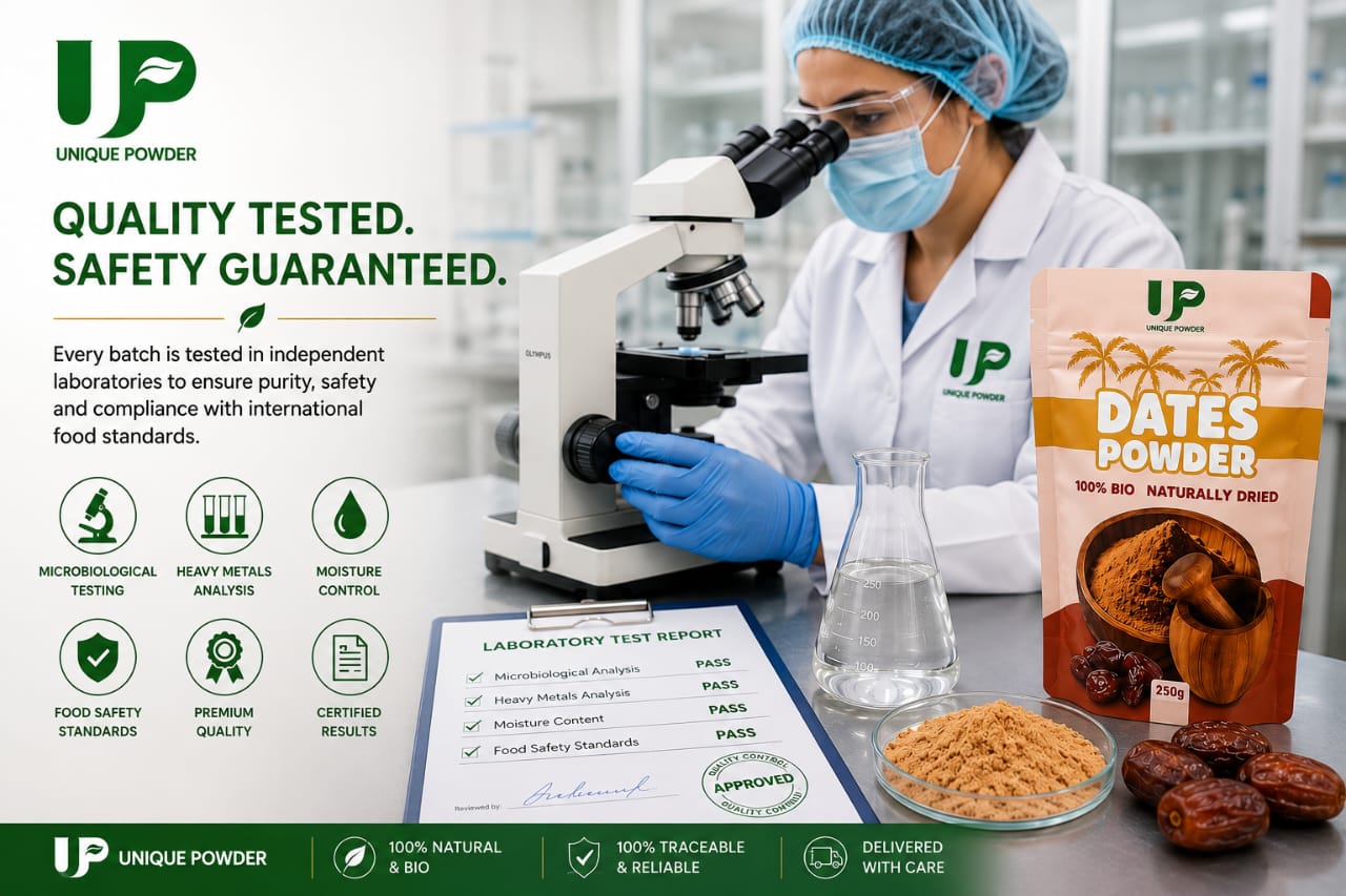 Unique Powder laboratory testing