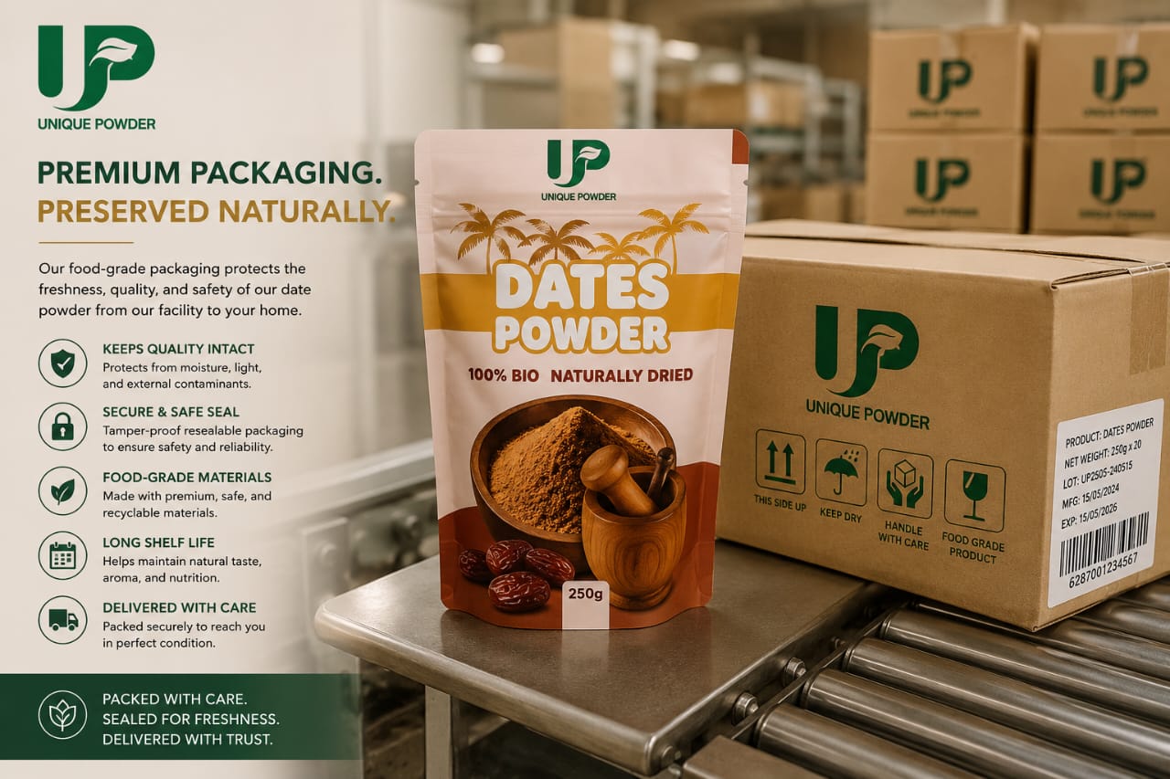 Unique Powder food-grade packaging